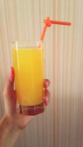 香橙蘇打水
