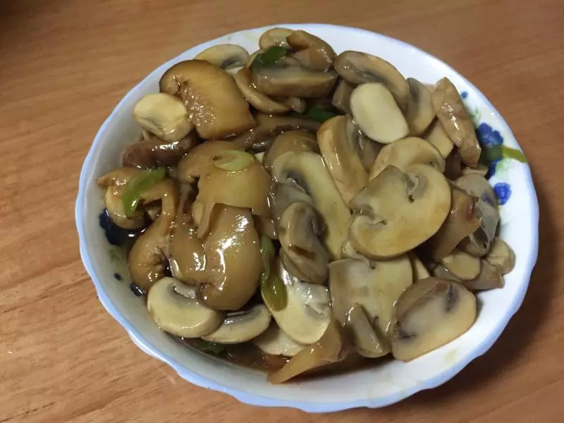 蚝油雙菇(口蘑，花菇)