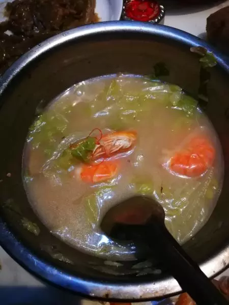 白菜蝦湯（老人小孩減肥人士都適合）