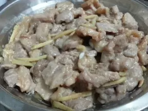 蝦醬蒸豬肉