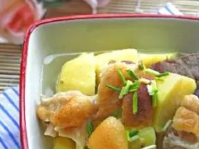 老臘蹄燉土豆