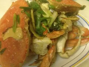 姜蔥鋦螃蟹