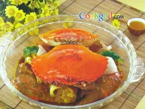 咖喱焗肉蟹