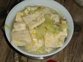 白菜燉豆腐
