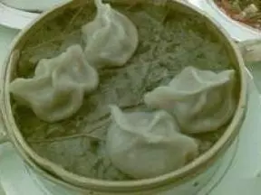 韭菜牛肉蒸餃