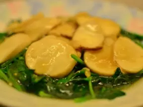 百靈菇菠菜