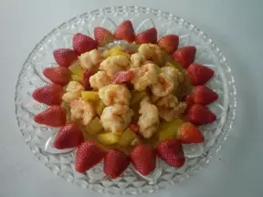 草莓菠蘿蝦