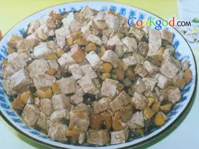 栗豆腐