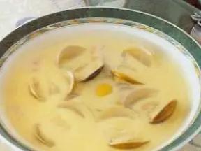 蛤蜊蒸蛋湯