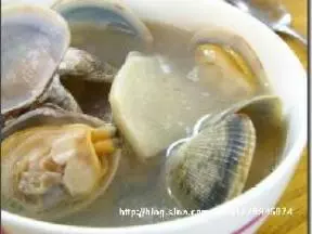 花蛤酸筍湯