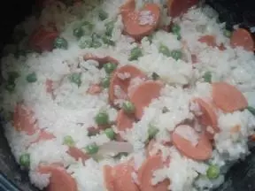 豌豆洋蔥燜米飯