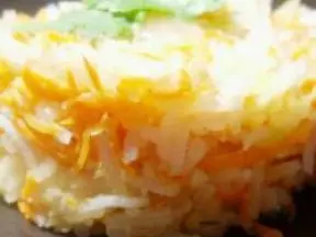 生薑胡蘿蔔炒印度香米飯