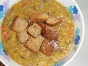 素食干豌豆湯