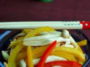 彩椒海鮮菇