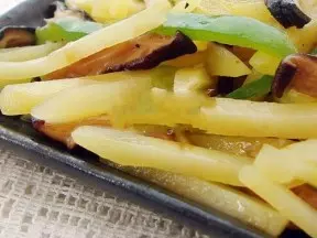 香菇炒薯條