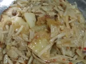 金針菇燜土豆