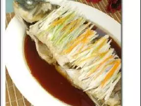 蔥油鯉魚
