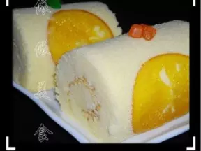 鮮橙蛋糕卷