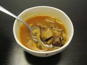 洋葱蘑菇牛肉汤