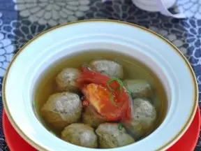 番茄牛肉丸湯