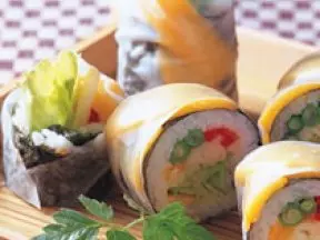 十蔬沙拉寿司卷