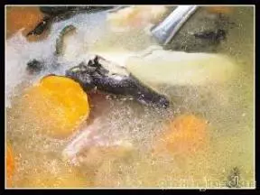 海底椰乌鸡汤