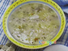 百合綠豆粥