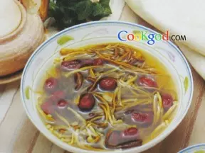红枣金针菇汤
