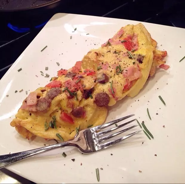 美式早餐蛋饼omelette