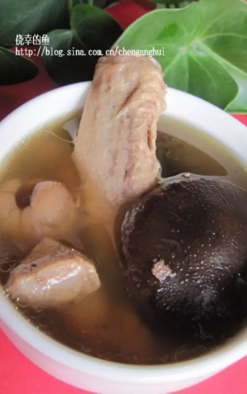桂圓香菇鴨肉湯