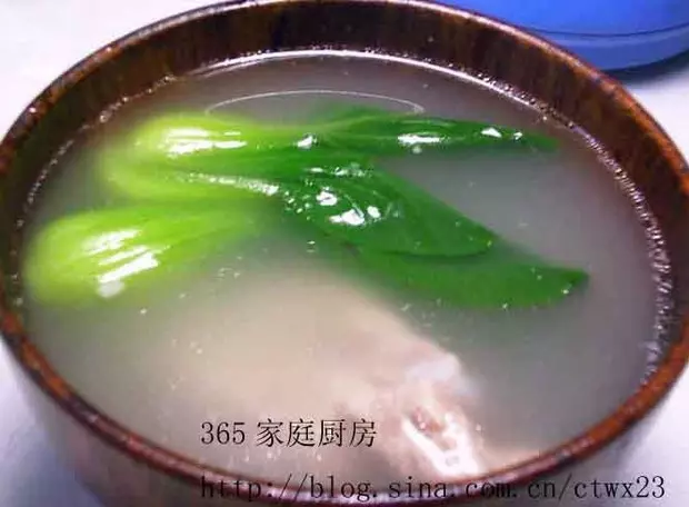 青菜小排汤