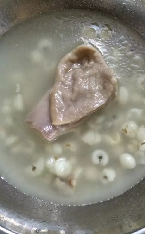 高压锅 猪肚薏米汤