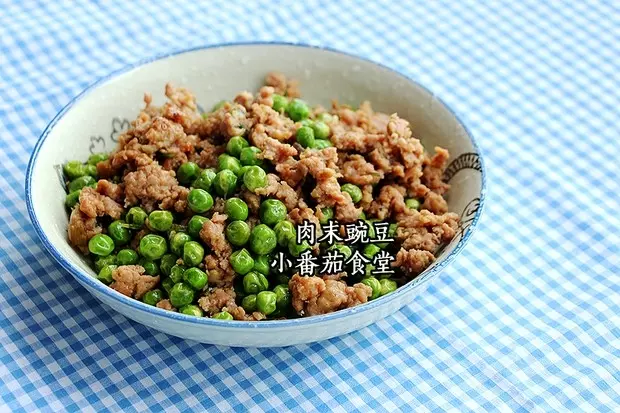 肉末豌豆，初夏时节的快手小炒