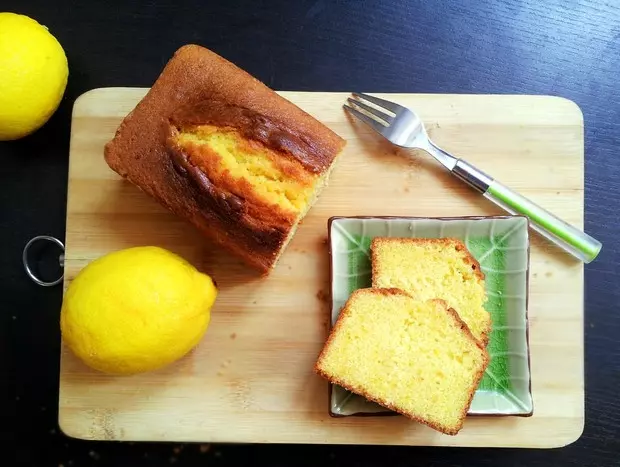 法式柠檬磅蛋糕