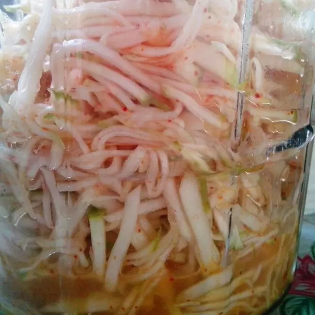 腌芥菜疙瘩（憋辣菜丝）—刺激好吃的小咸菜