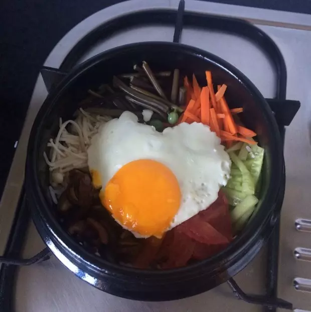 韩式石锅拌饭 够辣够味