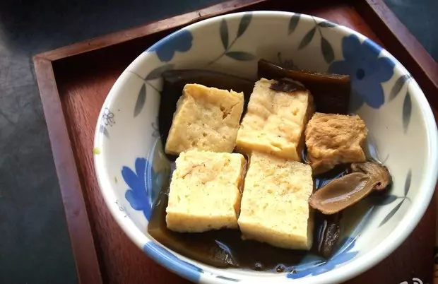 海帶燉高野豆腐