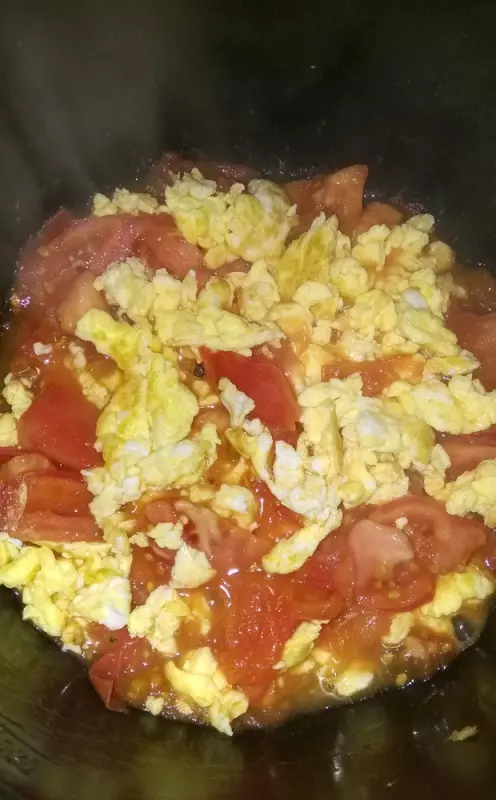 电饭煲版番茄炒蛋