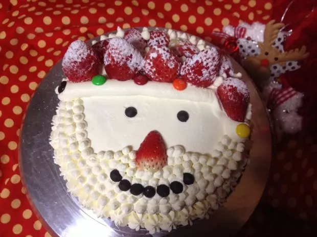 圣诞老人蛋糕