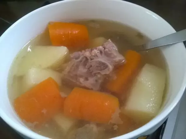 胡萝卜薯仔扁豆汤