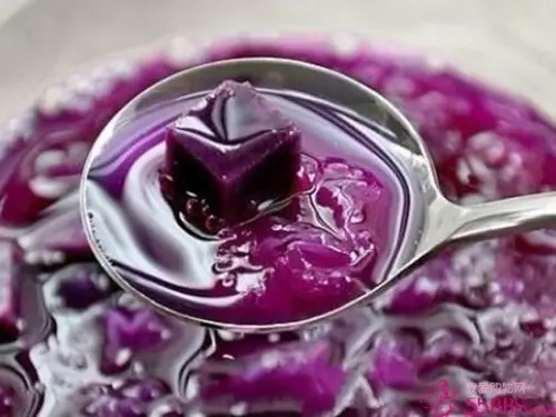 美颜甜品～紫薯银耳汤