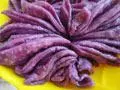 紫薯菊花卷的做法