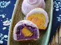 紫薯酥皮蛋黄月饼的做法