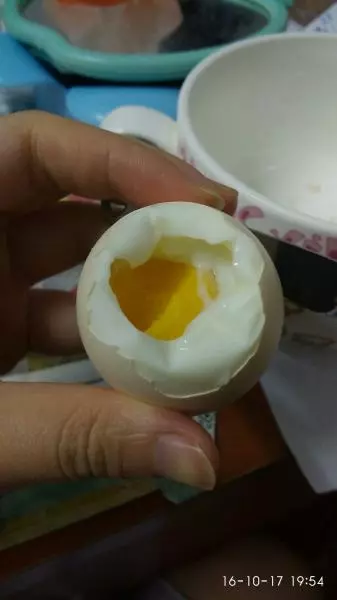沸水煮鸡蛋