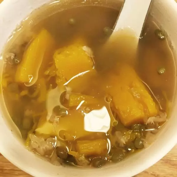 绿豆南瓜汤