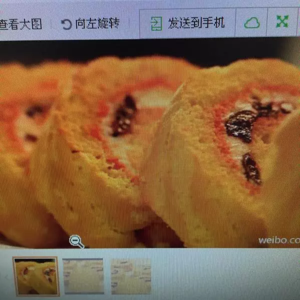 櫻桃海綿蛋糕卷