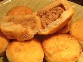 北京小吃门丁肉饼