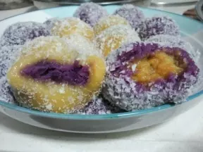 紫薯红薯糯米糍