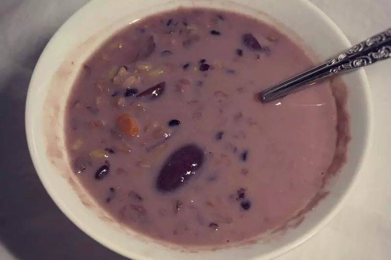 紫米燕麥粥