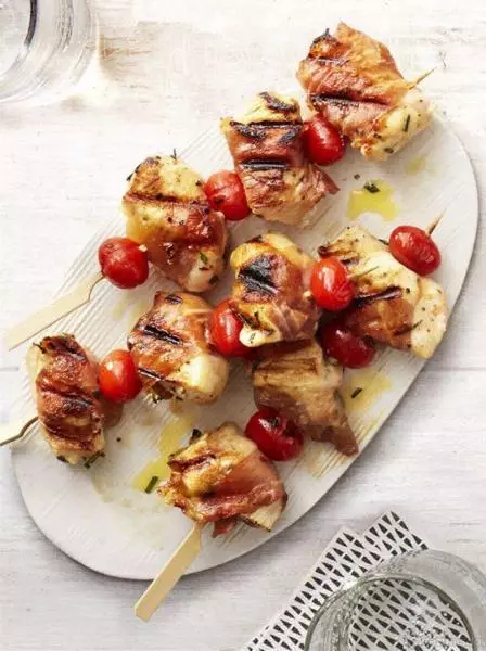土耳其烧烤（kebab）-火腿卷鸡胸